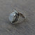 Rainbow  Moonstone Ring, blue Moonstone Silver Ring, Moonstone Ring, Crescent Moon Ring, Moonstone Statement Ring, Boho Ring
