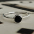 Black Onyx Ring, Natural Stone Sterling Silver, Handmade Ring, Black Onyx, Onyx Ring, Statement Ring, Black Onyx Jewelry, Free Shipping
