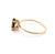 Black Onyx Ring-Engagement Ring, Rings for Women-Rose Gold Vermeil Ring -Sterling Silver Ring-Promise Ring-Stacking Ring-Wedding Ring