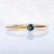 London Blue Topaz Ring* Minimalist Ring* Minimalist london blue topaz ring *December Birthstone Ring* Dainty Ring* Stacking*